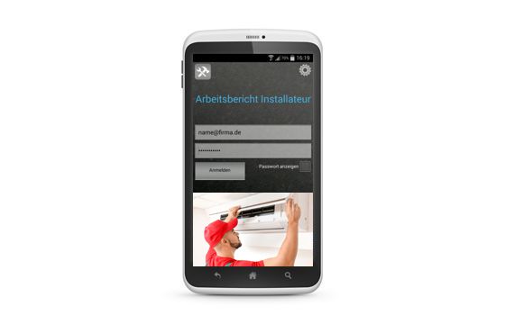 Business App für Klimatechnikbetrieb und Klimatechnikfirma